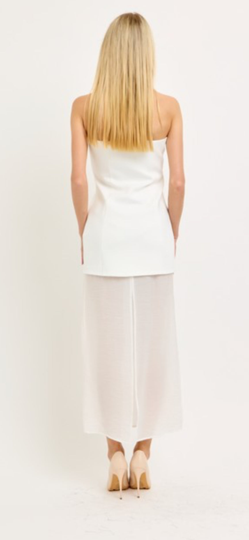 FINAL SALE: Contrast Maxi Dress